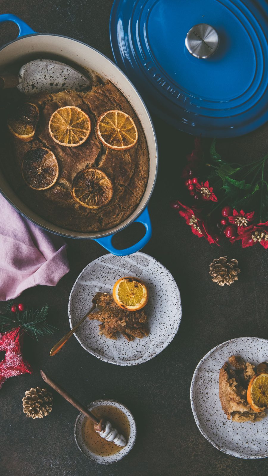 Persimmon Coconut Pudding