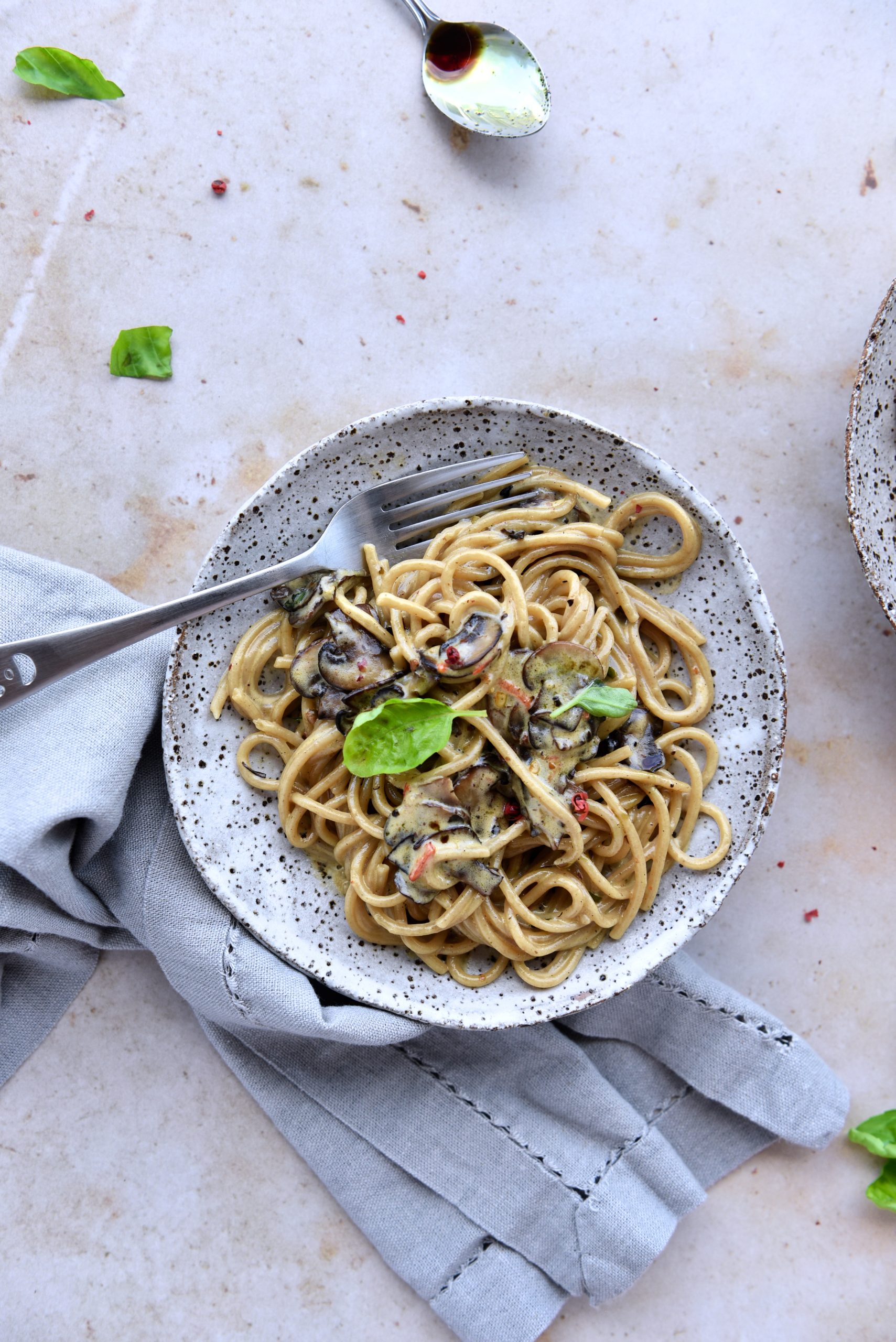 Mushroom Spaghetti