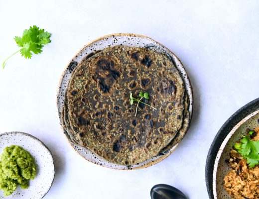 Buckwheat Avocado Paratha